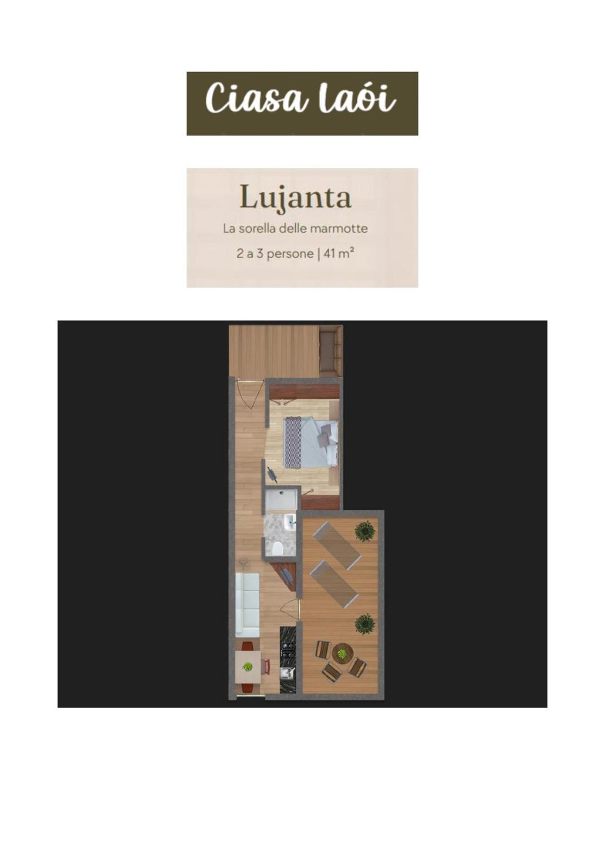 Apartment Ciasa Laoi ซานกัสซิอาโน ภายนอก รูปภาพ